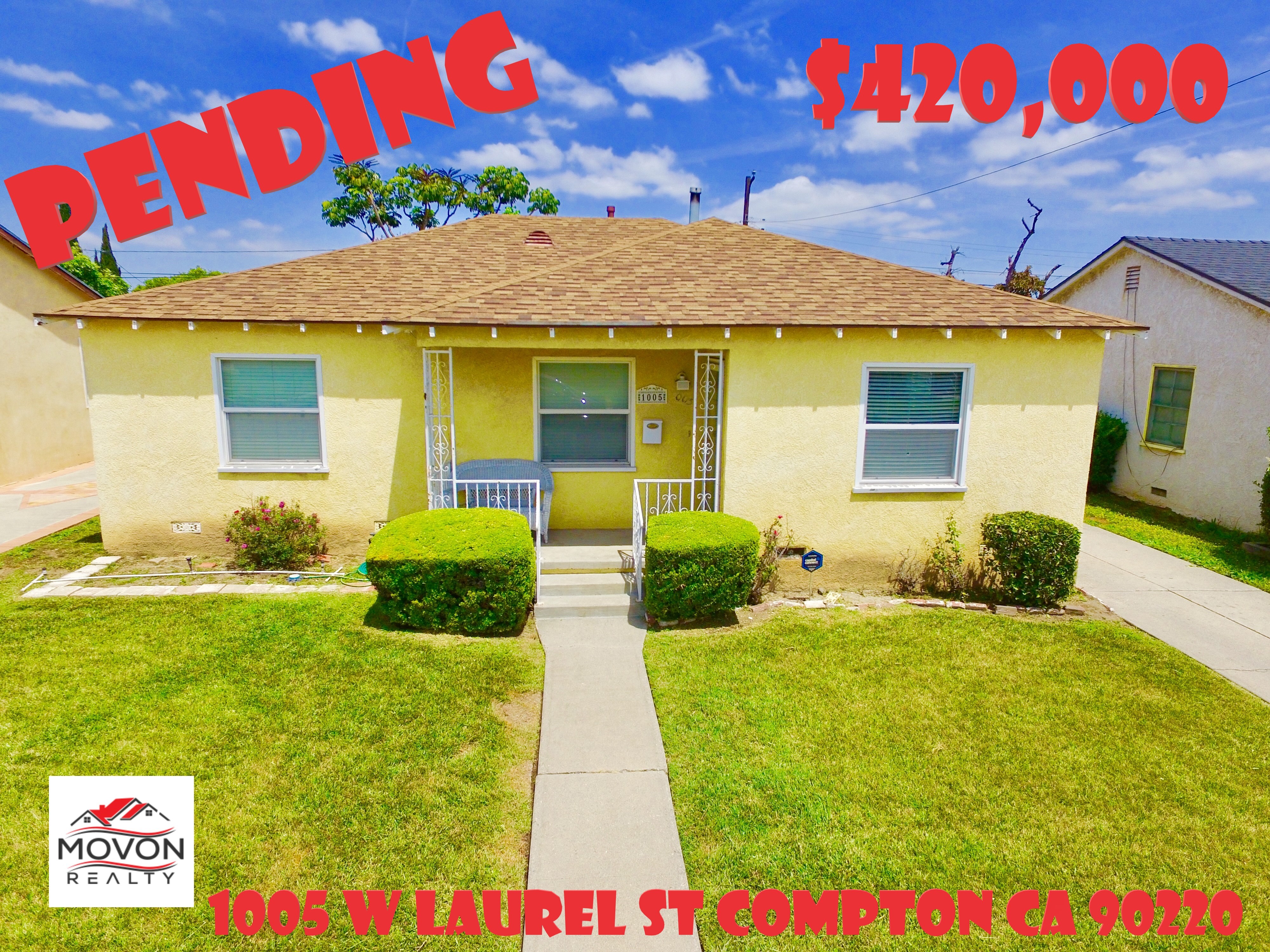 1005 W Laurel Street Compton, CA 90220 Movon Realty